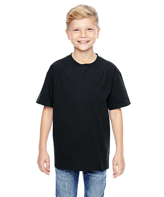 Embellished Sweatshirts498Y - Hanes Youth Perfect-T T-Shirt | Black