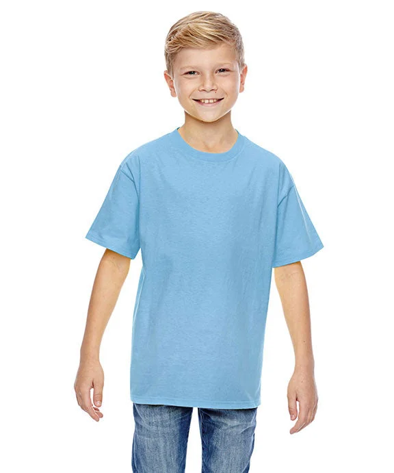 Compression Sweatshirts498Y - Hanes Youth Perfect-T T-Shirt | Light Blue