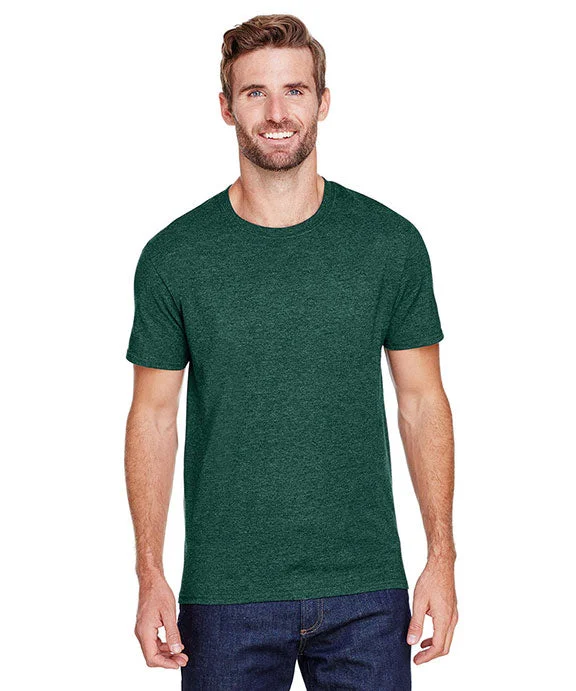 Striped Sweatshirts560MR - Jerzees Adult Premium Blend Ring-Spun T-Shirt | Forest Green Heather