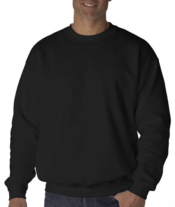 Lounge HoodiesF260 - Hanes Adult Ultimate Cotton® Crewneck Sweatshirt | Black