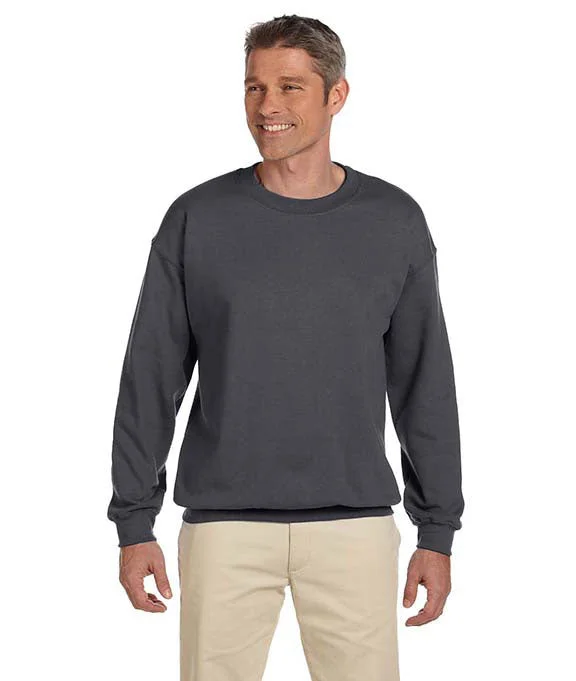 Running SweatshirtsF260 - Hanes Adult Ultimate Cotton® Crewneck Sweatshirt | Charcoal Heather