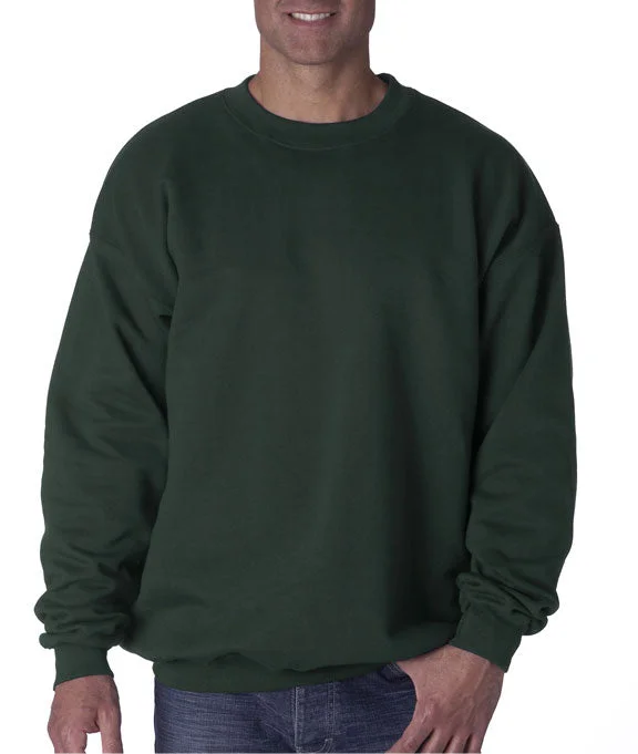 Waterproof HoodiesF260 - Hanes Adult Ultimate Cotton® Crewneck Sweatshirt | Deep Forest