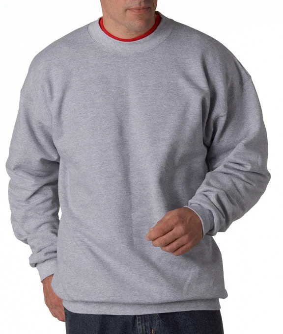 Fitted SweatshirtsF260 - Hanes Adult Ultimate Cotton® Crewneck Sweatshirt | Light Steel