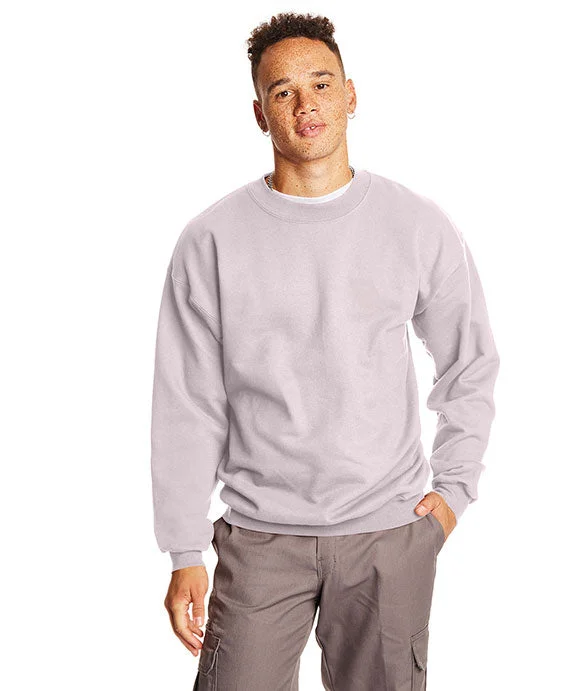 Studded SweatshirtsF260 - Hanes Adult Ultimate Cotton® Crewneck Sweatshirt | Pale Pink