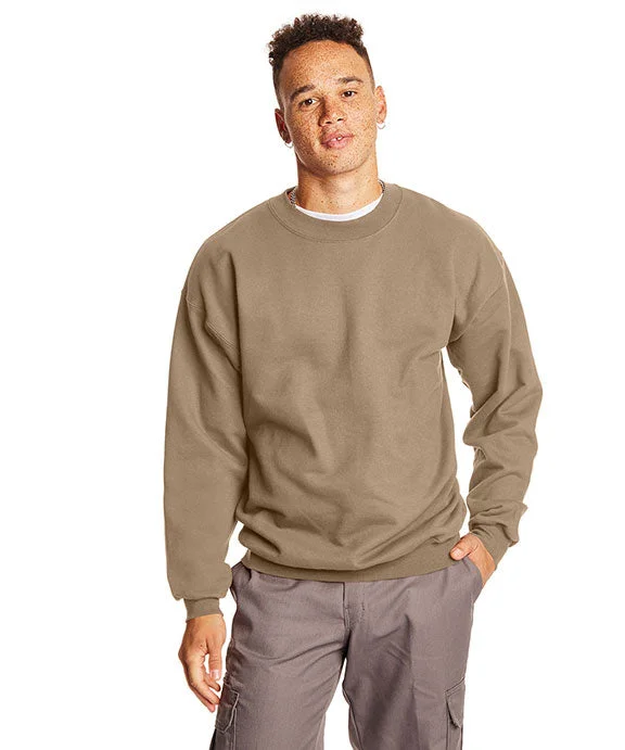 Sequined HoodiesF260 - Hanes Adult Ultimate Cotton® Crewneck Sweatshirt | Pebble