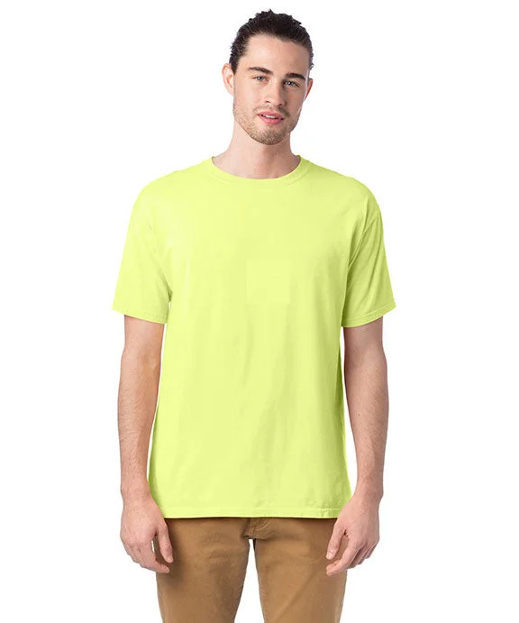 Button-Up SweatshirtsGDH100 - ComfortWash by Hanes Mens Garment-Dyed T-Shirt | Chic Lime