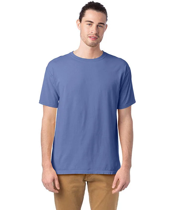 Hiking HoodiesGDH100 - ComfortWash by Hanes Mens Garment-Dyed T-Shirt | Frontier Blue