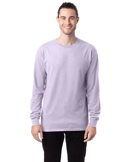 Oversized HoodiesGDH200 - ComfortWash by Hanes Unisex Garment-Dyed Long-Sleeve T-Shirt | Future Lavender