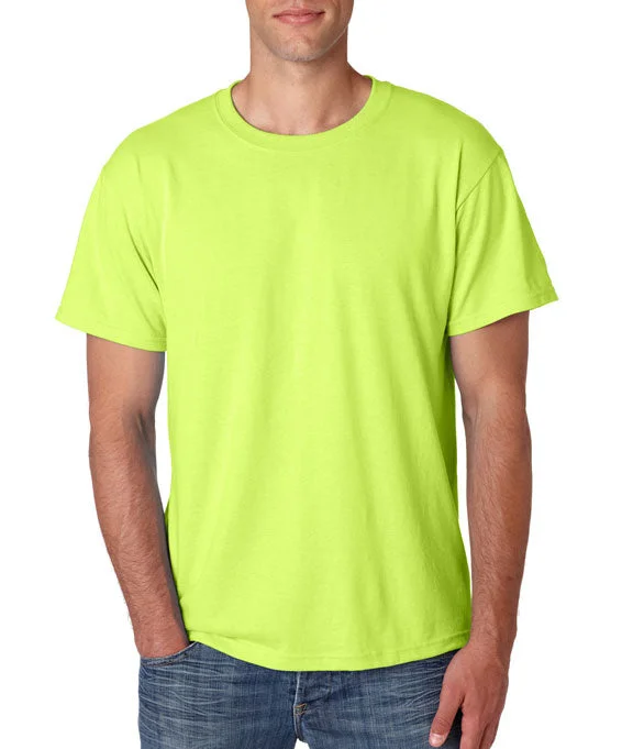 Organic Cotton Sweatshirts29 - Jerzees Adult 5.6 oz. DRI-POWER® ACTIVE T-Shirt | Safety Green