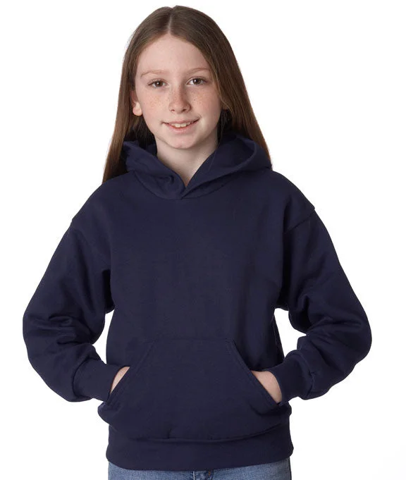 Wool Blend SweatshirtsP470 - Hanes Youth ComfortBlend® EcoSmart® Hooded Pullover | Navy