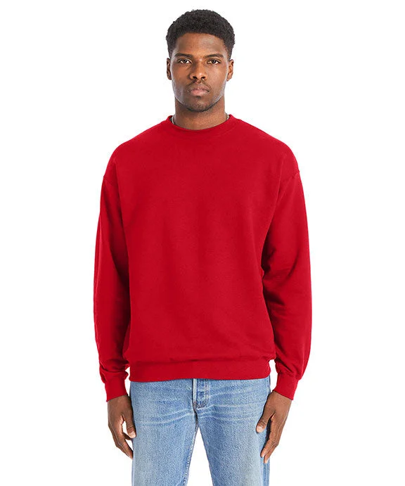 Designer SweatshirtsRS160 - Hanes Adult Perfect Sweats Crewneck Sweatshirt | Athletic Red