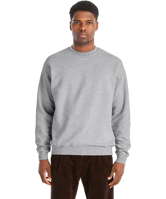 Compression SweatshirtsRS160 - Hanes Adult Perfect Sweats Crewneck Sweatshirt | Light Steel