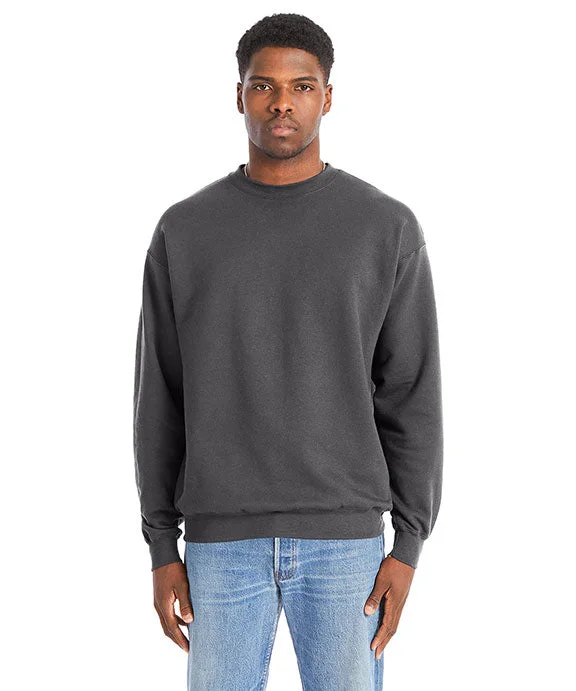 Athletic HoodiesRS160 - Hanes Adult Perfect Sweats Crewneck Sweatshirt | Smoke Grey