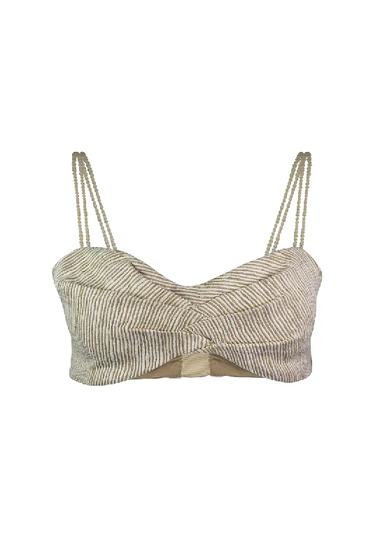 CroptopcryptoSOGA BEIGE CROP TOP