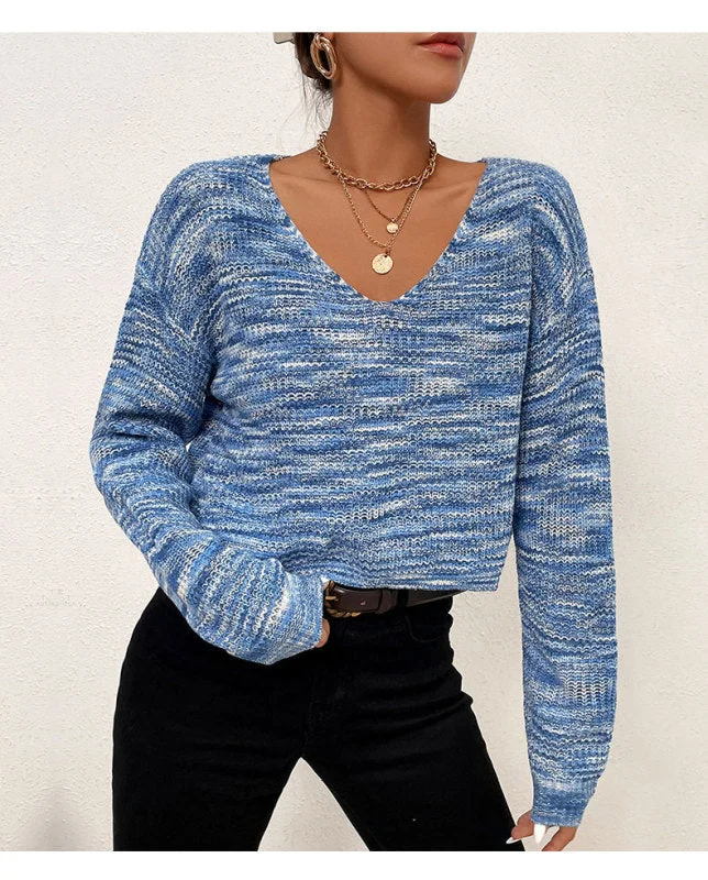 CroptopcashmereTrendy Fall Crop Soft Knit Sweater - Mix & Match with Any Outfit